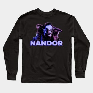 Nandor Purple Long Sleeve T-Shirt